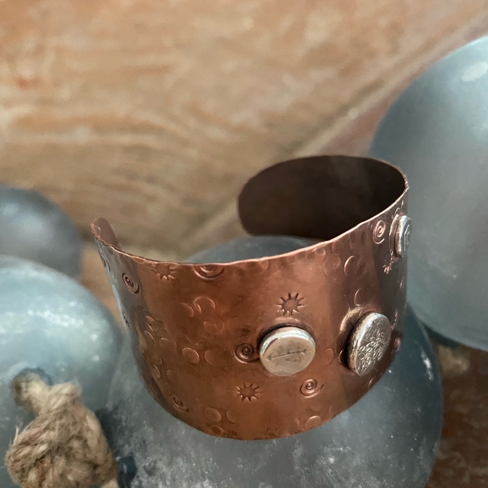 Copper Cuff Bracelet - image 3